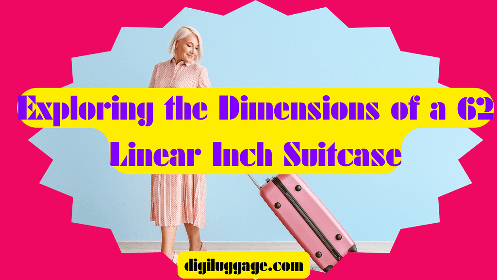Exploring the Dimensions of What a 62 Linear Inch Suitcase Look Like
