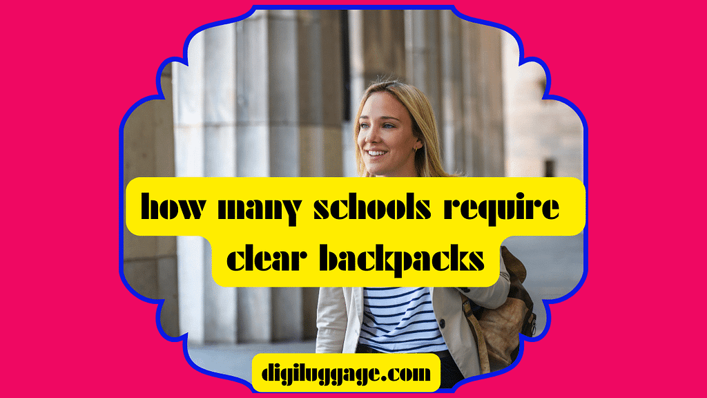 Clear Backpacks How Many Schools Actually Require Them